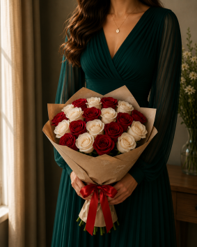 Bouquet of 19 Roses